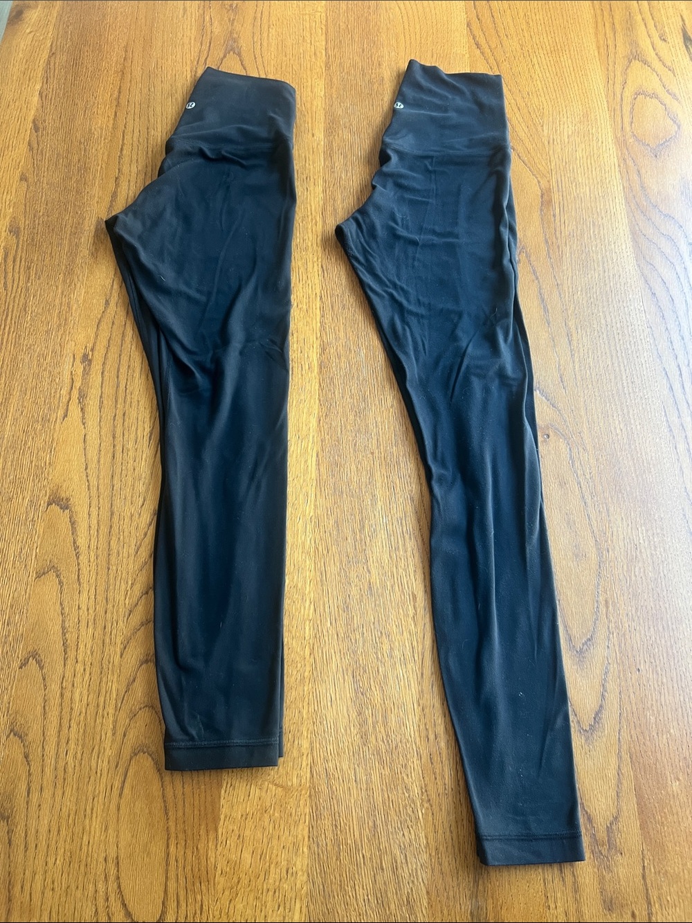 Lululemon Size 4 Align 25โ & 28โ High Rise Black Performance Leggings